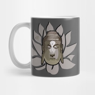 Buddha & Lotus Mug